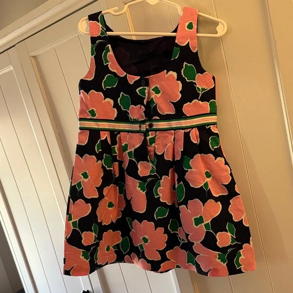 Janie and Jack Pink Floral Dress - Picture 2 of 3